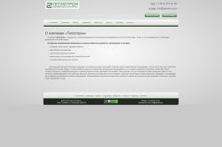 Сайт компании «Теплотрон»